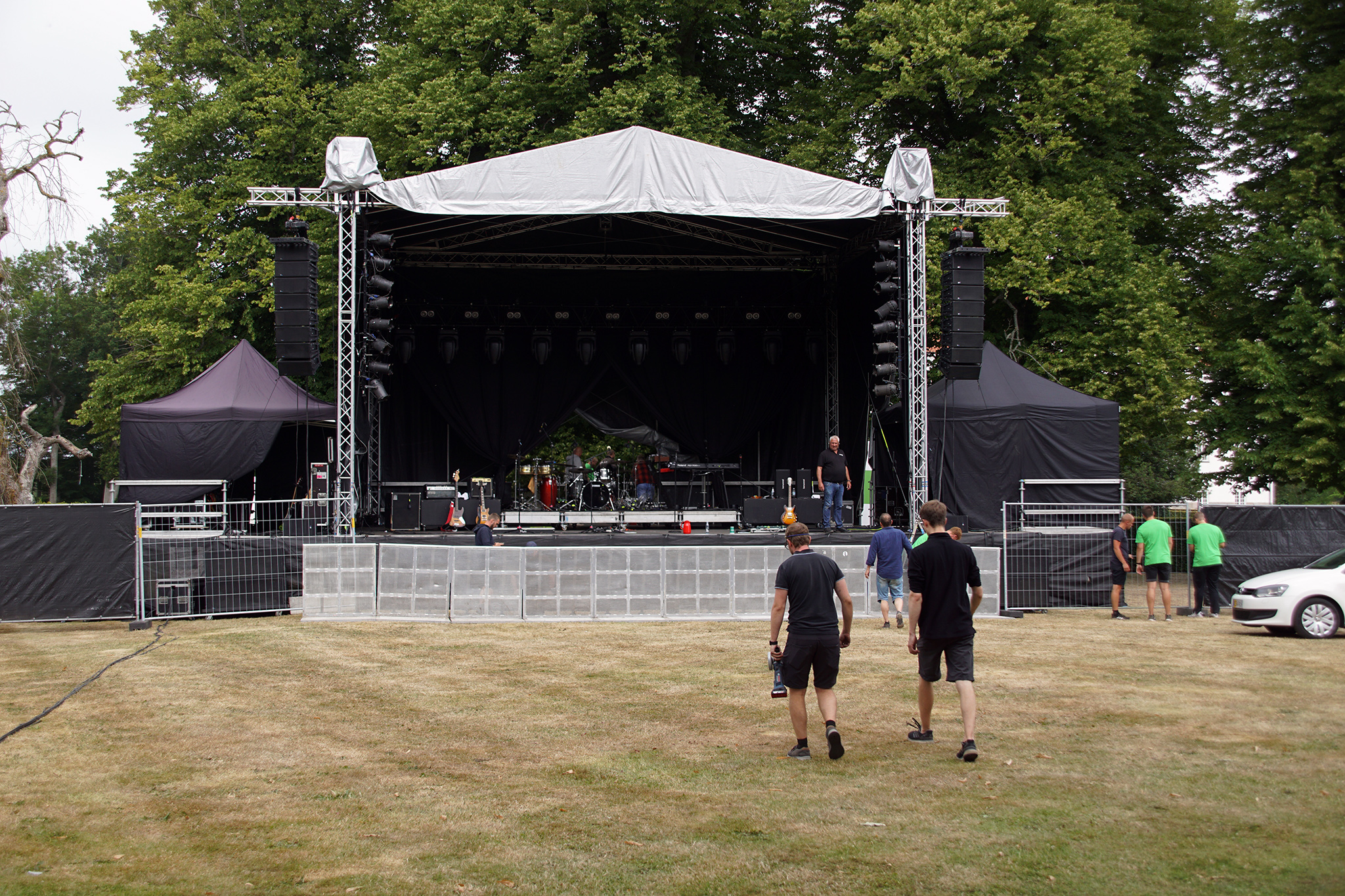 Lyd og lys skaber magien til Meilgaard Koncert